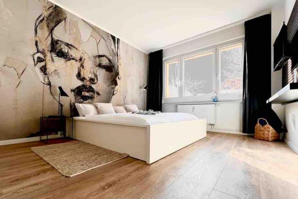 Design Apartment - Wohnen Mit Stil Und Komfort Leipzig Buitenkant foto